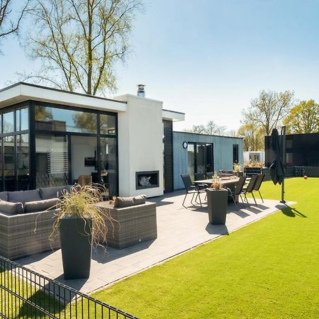 Cube Exclusive Plus mit Meerblick am Strand im EuroParcs Bad Hoophuizen Hulshorst Exterior foto