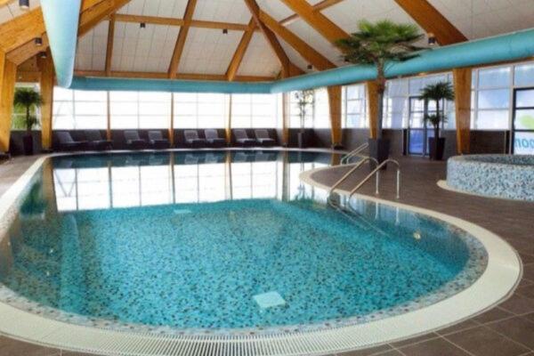 Cube Exclusive Plus mit Meerblick am Strand im EuroParcs Bad Hoophuizen Hulshorst Exterior foto